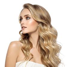 Hair extension salon styling